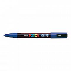 Marker Posca PC-3M Temno moder