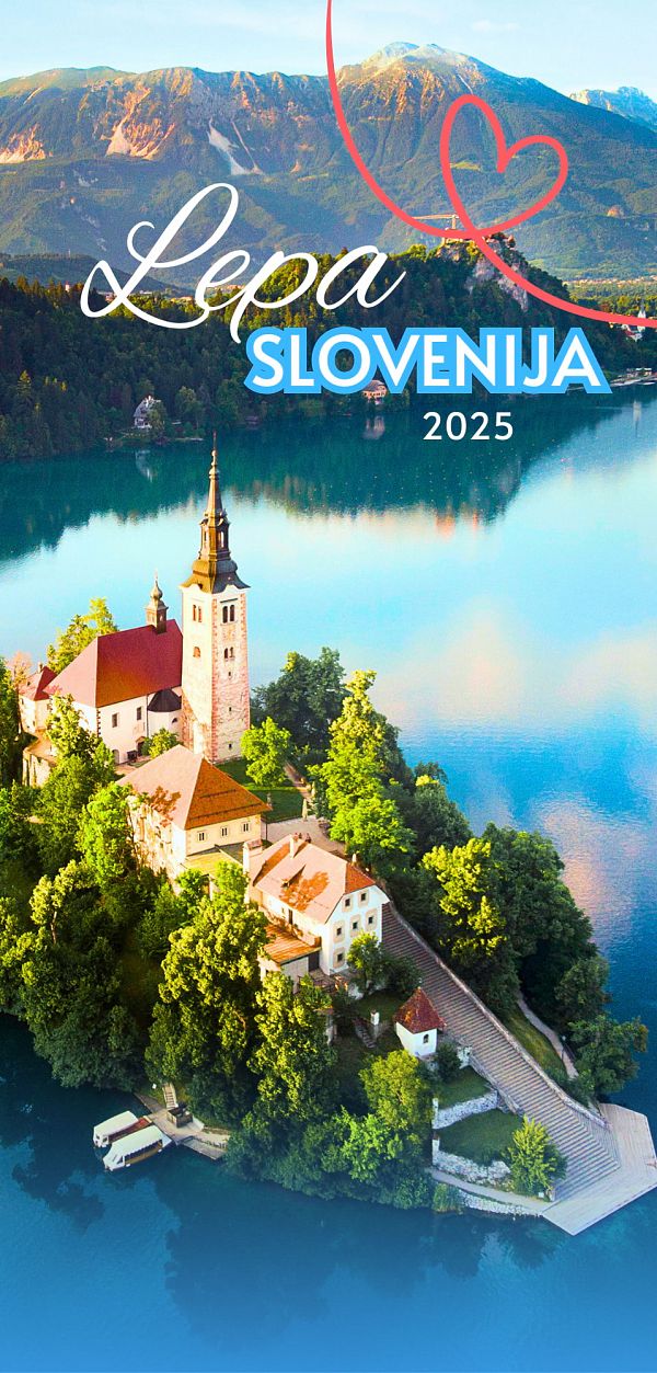 Koledar stenski 2025 JM Lepa Slovenija