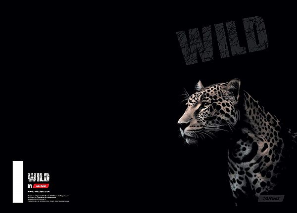 Zvezek A4 karo Target Animal Wild 54L