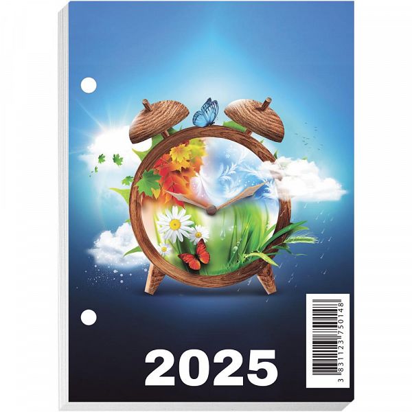 Vložek za namizni koledar pleksi - tedenski 2025