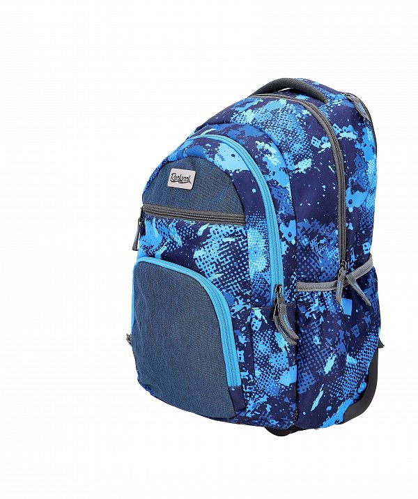 Šolski nahrbtnik na kolesih Rucksack Only Blue