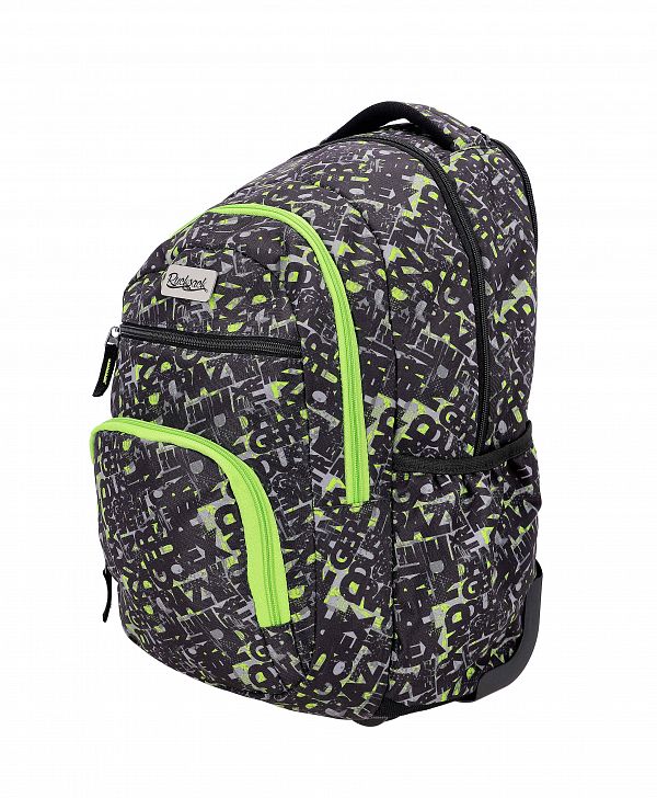 Šolski nahrbtnik na kolesih Rucksack Only Green