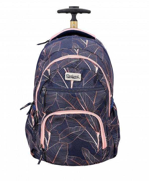 Šolski nahrbtnik na kolesih Rucksack Only Rosegold