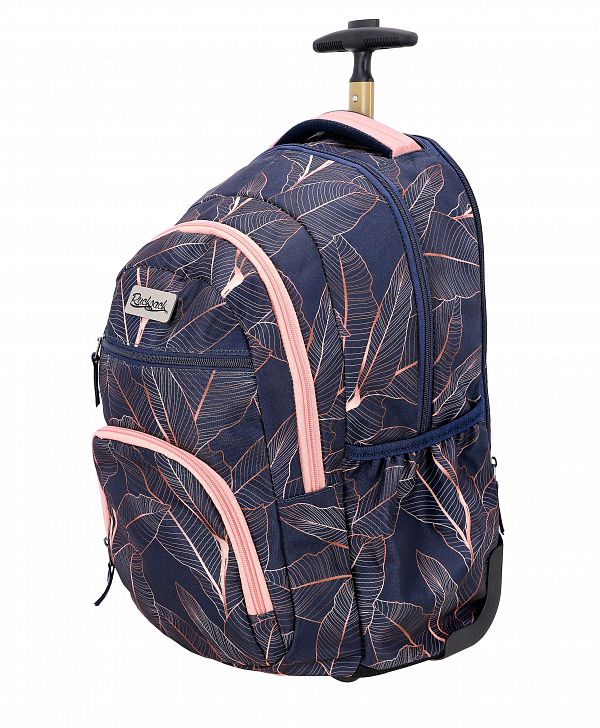 Šolski nahrbtnik na kolesih Rucksack Only Rosegold