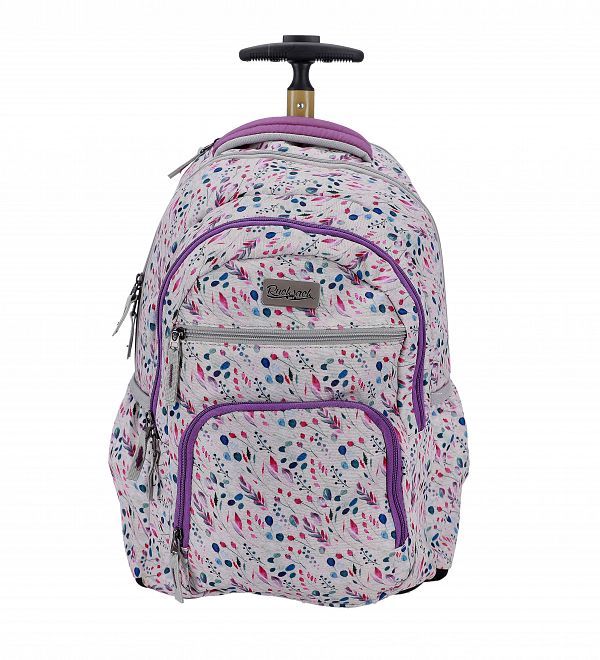 Šolski nahrbtnik na kolesih Rucksack Only Violet