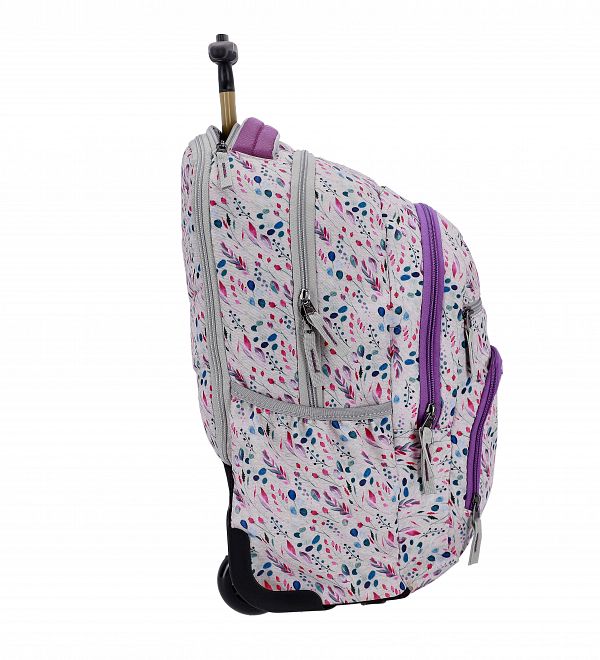 Šolski nahrbtnik na kolesih Rucksack Only Violet